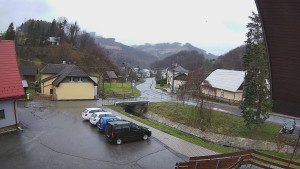 Obec Rusava - Kamera u Jubilejní ZŠ T. G. Masaryka a MŠ - 17.3.2026 v 09:00