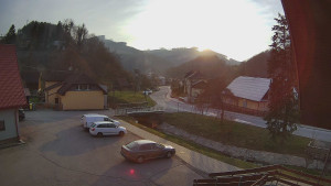 Obec Rusava - Kamera u Jubilejní ZŠ T. G. Masaryka a MŠ - 20.3.2026 v 17:00