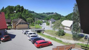 Obec Rusava - Kamera u Jubilejní ZŠ T. G. Masaryka a MŠ - 7.6.2026 v 11:00