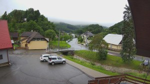 Obec Rusava - Kamera u Jubilejní ZŠ T. G. Masaryka a MŠ - 13.6.2026 v 06:00