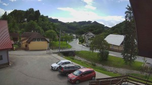 Obec Rusava - Kamera u Jubilejní ZŠ T. G. Masaryka a MŠ - 14.6.2026 v 16:00