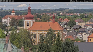 Město Mnichovo Hradiště - Panorama Mnichova Hradiště - 13.9.2025 v 13:00