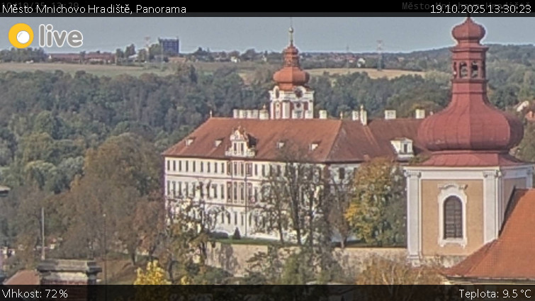 Město Mnichovo Hradiště - Panorama Mnichova Hradiště - 19.10.2025 v 13:30 Město Mnichovo Hradiště - Panorama Mnichova Hradiště - 19.10.2025 v 13:30