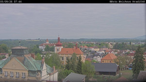 Město Mnichovo Hradiště - Panorama Mnichova Hradiště - 9.5.2026 v 07:45