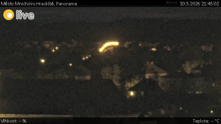 Město Mnichovo Hradiště - Panorama Mnichova Hradiště - 10.5.2026 v 21:45