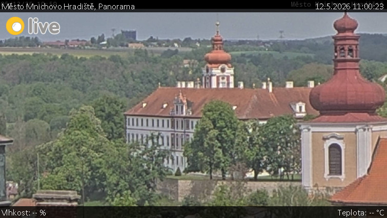 Město Mnichovo Hradiště - Panorama Mnichova Hradiště - 12.5.2026 v 11:00