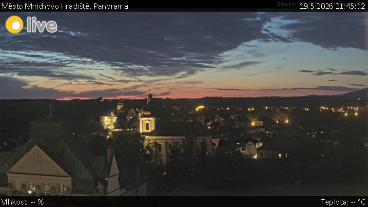 Město Mnichovo Hradiště - Panorama Mnichova Hradiště - 19.5.2026 v 21:45