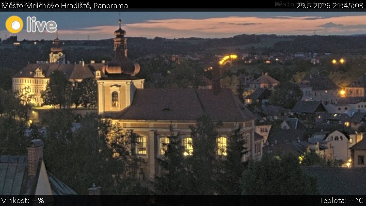 Město Mnichovo Hradiště - Panorama Mnichova Hradiště - 29.5.2026 v 21:45