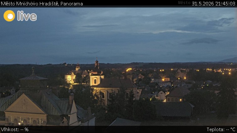 Město Mnichovo Hradiště - Panorama Mnichova Hradiště - 31.5.2026 v 21:45