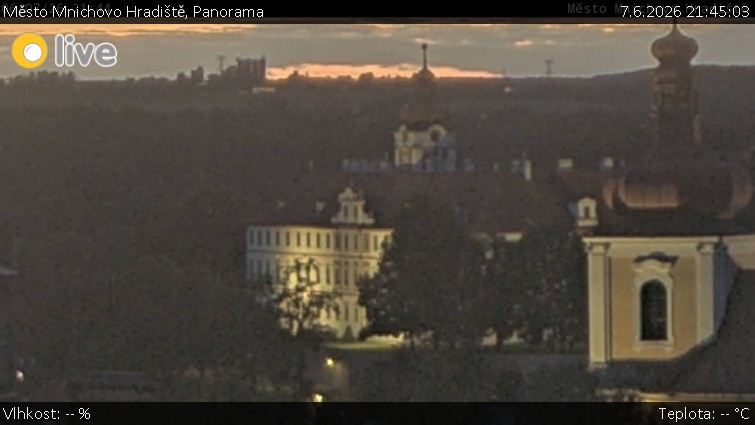 Město Mnichovo Hradiště - Panorama Mnichova Hradiště - 7.6.2026 v 21:45