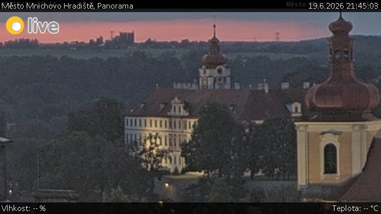 Město Mnichovo Hradiště - Panorama Mnichova Hradiště - 19.6.2026 v 21:45