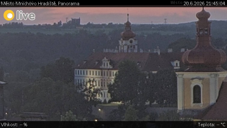 Město Mnichovo Hradiště - Panorama Mnichova Hradiště - 20.6.2026 v 21:45