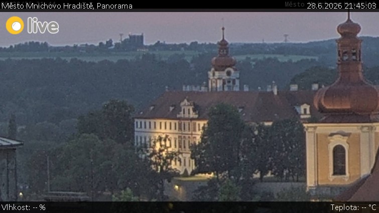Město Mnichovo Hradiště - Panorama Mnichova Hradiště - 28.6.2026 v 21:45