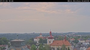 Stadt Mnichovo Hradiště - Panorama von Mnichovo Hradiště - 31.7.2026 v 18:45 Stadt Mnichovo Hradiště - Panorama von Mnichovo Hradiště - 31.7.2026 v 18:45