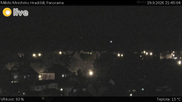 Město Mnichovo Hradiště - Panorama Mnichova Hradiště - 19.9.2026 v 21:45