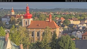Miasto Mnichovo Hradiště - Panorama Mnichova Hradiště - 22.9.2026 v 07:45 Miasto Mnichovo Hradiště - Panorama Mnichova Hradiště - 22.9.2026 v 07:45