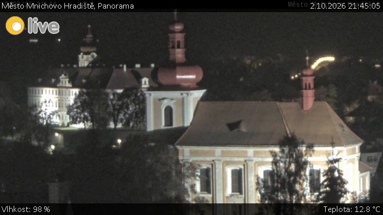 Město Mnichovo Hradiště - Panorama Mnichova Hradiště - 2.10.2026 v 21:45