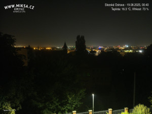 Město Ostrava - Slezská Ostrava - 19.8.2025 v 00:45