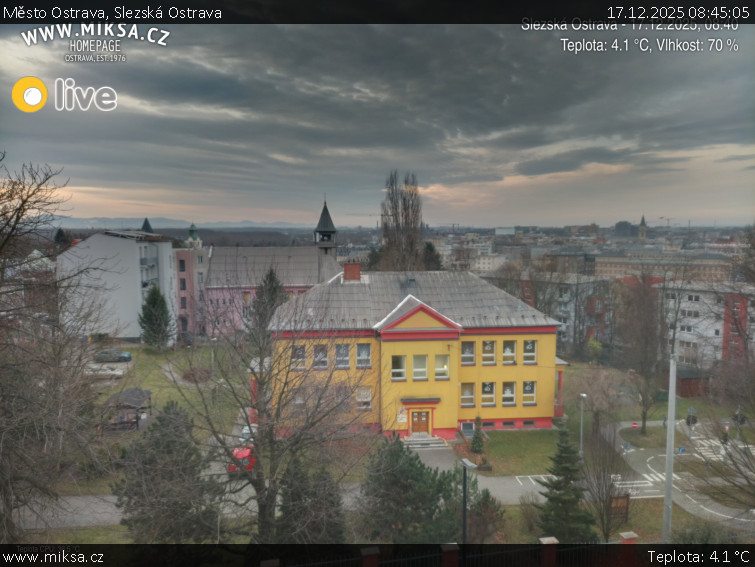 Město Ostrava - Slezská Ostrava - 17.12.2025 v 08:45