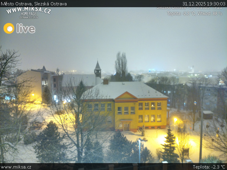 Město Ostrava - Slezská Ostrava - 31.12.2025 v 19:30