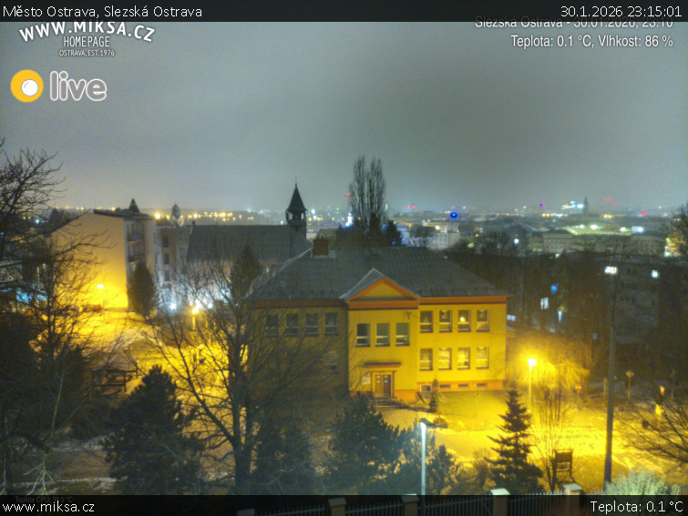 Město Ostrava - Slezská Ostrava - 30.1.2026 v 23:15