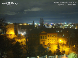 Město Ostrava - Slezská Ostrava - 13.2.2026 v 05:45