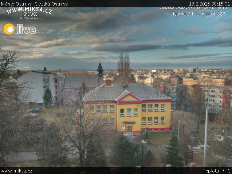 Město Ostrava - Slezská Ostrava - 13.2.2026 v 08:15