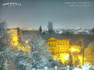 Město Ostrava - Slezská Ostrava - 19.2.2026 v 05:15 Město Ostrava - Slezská Ostrava - 19.2.2026 v 05:15