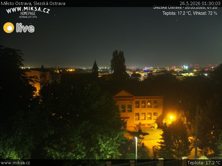 Město Ostrava - Slezská Ostrava - 26.5.2026 v 01:30