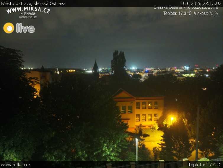 City of Ostrava - Silesian Ostrava - 16.6.2026 v 23:15