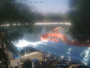 Letní koupaliště Ostrava Poruba - Tobogán a skluzavky - 15.8.2025 v 08:45