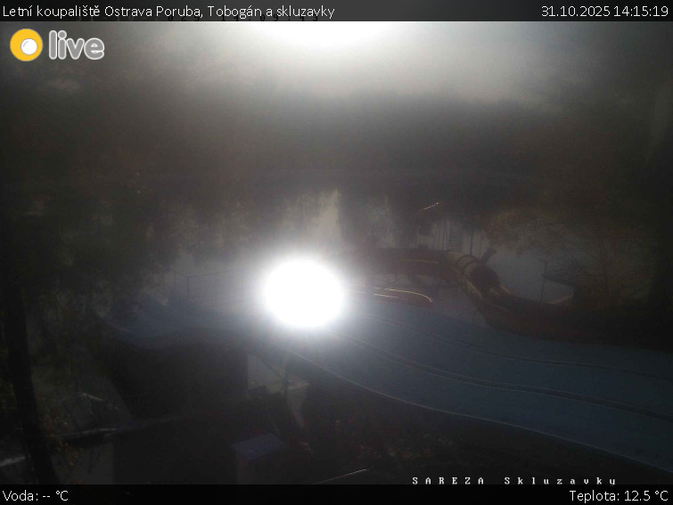 Letní koupaliště Ostrava Poruba - Tobogán a skluzavky - 31.10.2025 v 14:15 Letní koupaliště Ostrava Poruba - Tobogán a skluzavky - 31.10.2025 v 14:15