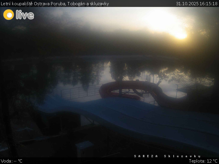 Letní koupaliště Ostrava Poruba - Tobogán a skluzavky - 31.10.2025 v 16:15 Letní koupaliště Ostrava Poruba - Tobogán a skluzavky - 31.10.2025 v 16:15