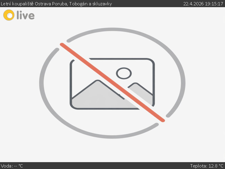 Letní koupaliště Ostrava Poruba - Tobogán a skluzavky - 22.4.2026 v 19:15