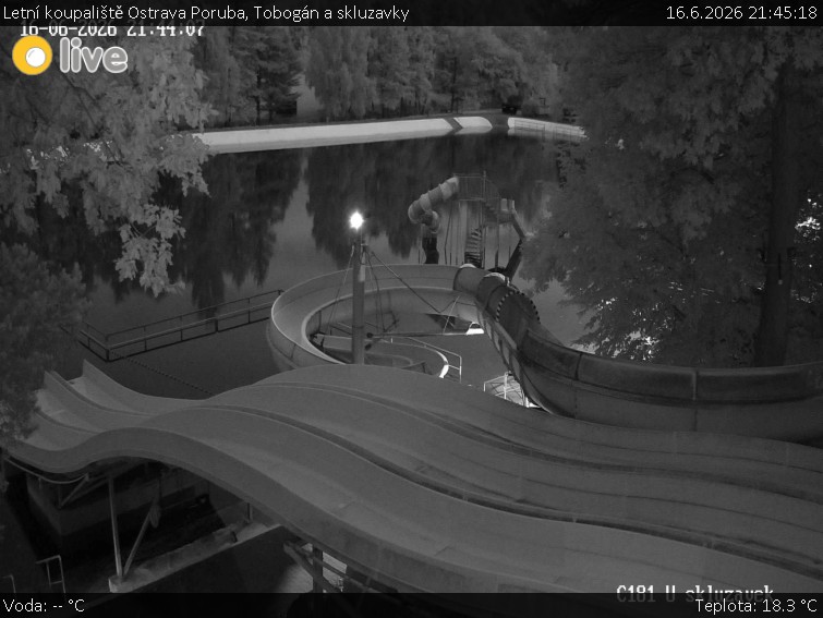 Ostrava Poruba Outdoor Swimming Pool - Slide and slides - 16.6.2026 v 21:45