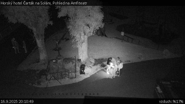 Horský hotel Čarták na Soláni - Pohled na Amfiteatr - 16.9.2025 v 20:10