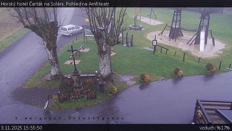 Horský hotel Čarták na Soláni - Pohled na Amfiteatr - 3.11.2025 v 15:55