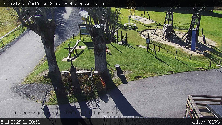 Horský hotel Čarták na Soláni - Pohled na Amfiteatr - 5.11.2025 v 11:20