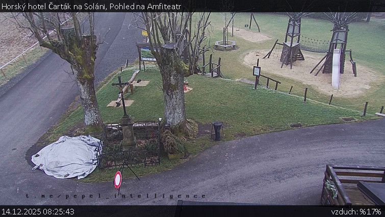 Horský hotel Čarták na Soláni - Pohled na Amfiteatr - 14.12.2025 v 08:25