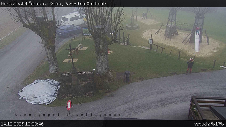 Horský hotel Čarták na Soláni - Pohled na Amfiteatr - 14.12.2025 v 13:20