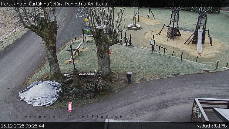 Horský hotel Čarták na Soláni - Pohled na Amfiteatr - 16.12.2025 v 09:25