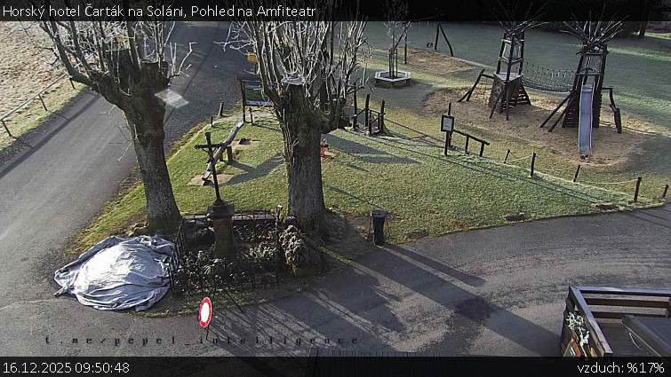 Horský hotel Čarták na Soláni - Pohled na Amfiteatr - 16.12.2025 v 09:50