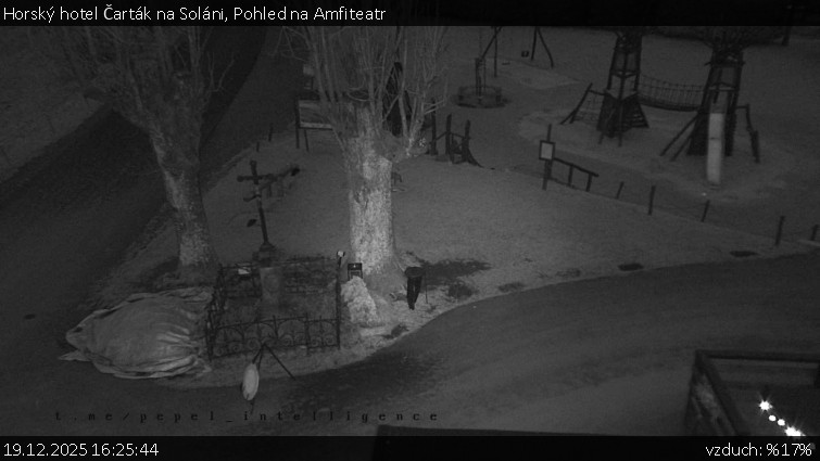 Horský hotel Čarták na Soláni - Pohled na Amfiteatr - 19.12.2025 v 16:25