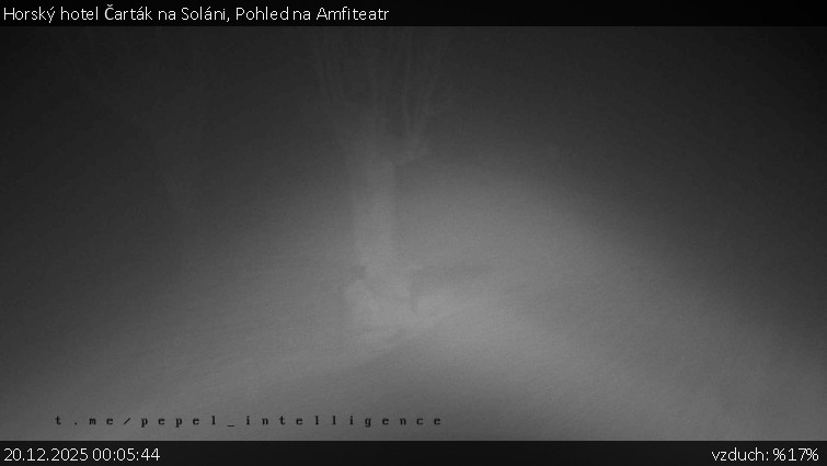 Horský hotel Čarták na Soláni - Pohled na Amfiteatr - 20.12.2025 v 00:05