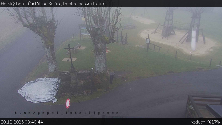 Horský hotel Čarták na Soláni - Pohled na Amfiteatr - 20.12.2025 v 08:40