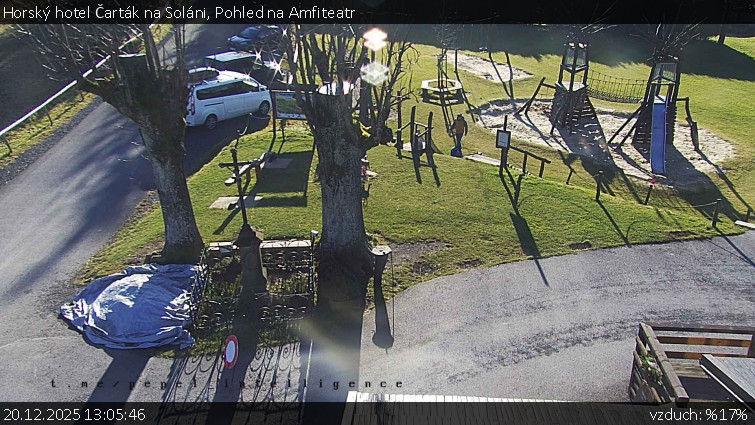 Horský hotel Čarták na Soláni - Pohled na Amfiteatr - 20.12.2025 v 13:05