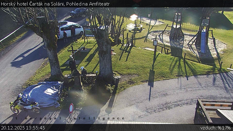 Horský hotel Čarták na Soláni - Pohled na Amfiteatr - 20.12.2025 v 13:55