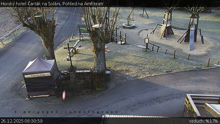 Horský hotel Čarták na Soláni - Pohled na Amfiteatr - 26.12.2025 v 08:30