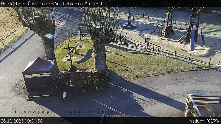 Horský hotel Čarták na Soláni - Pohled na Amfiteatr - 26.12.2025 v 09:30