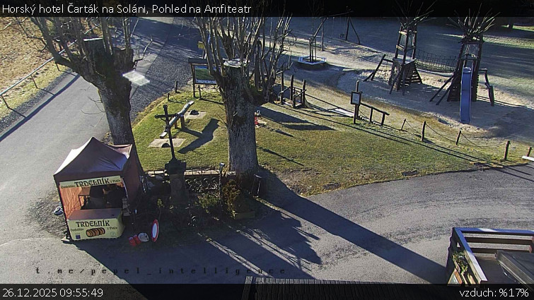 Horský hotel Čarták na Soláni - Pohled na Amfiteatr - 26.12.2025 v 09:55